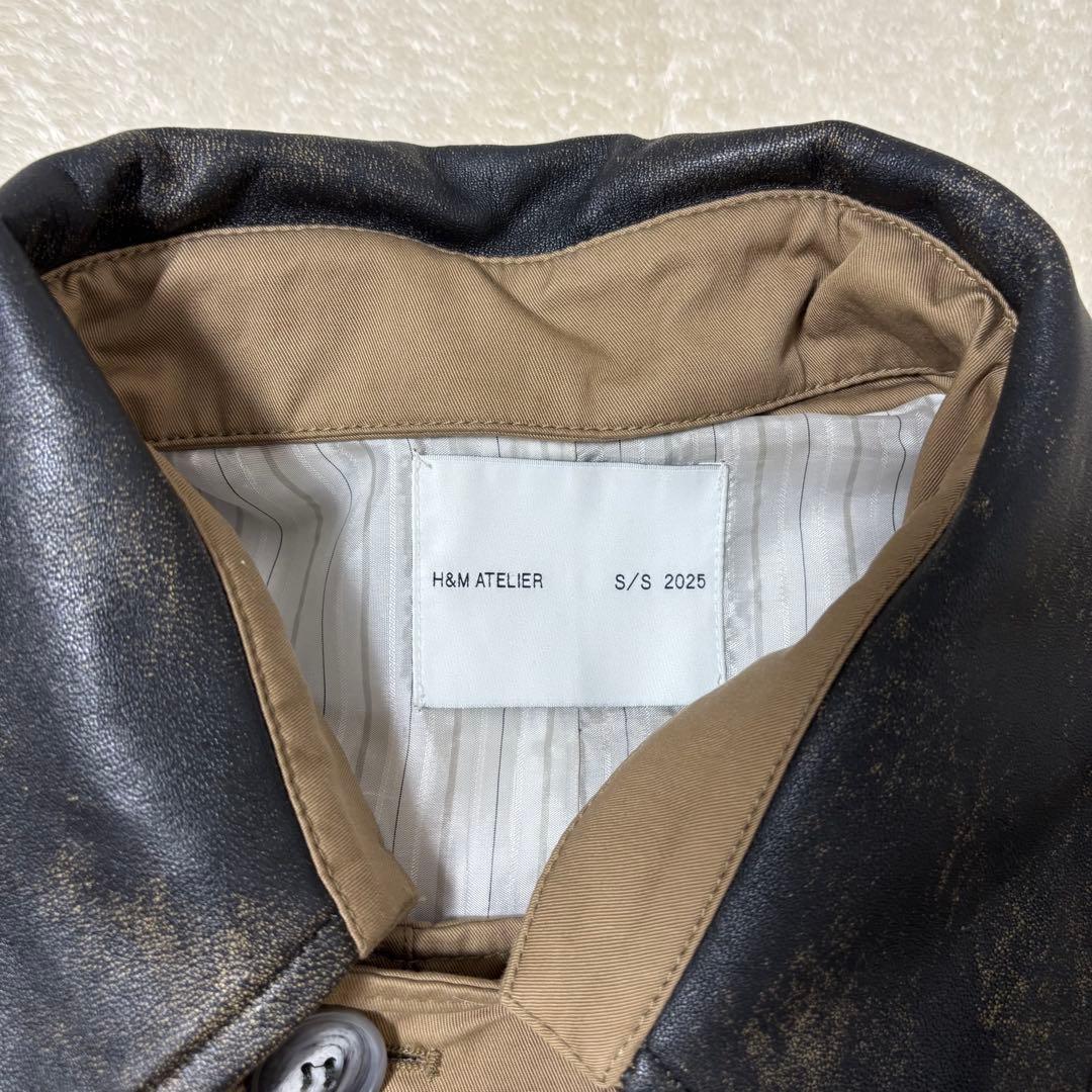 25SS  ATELIER コットンマックスタイルコート ベージュ　ロング