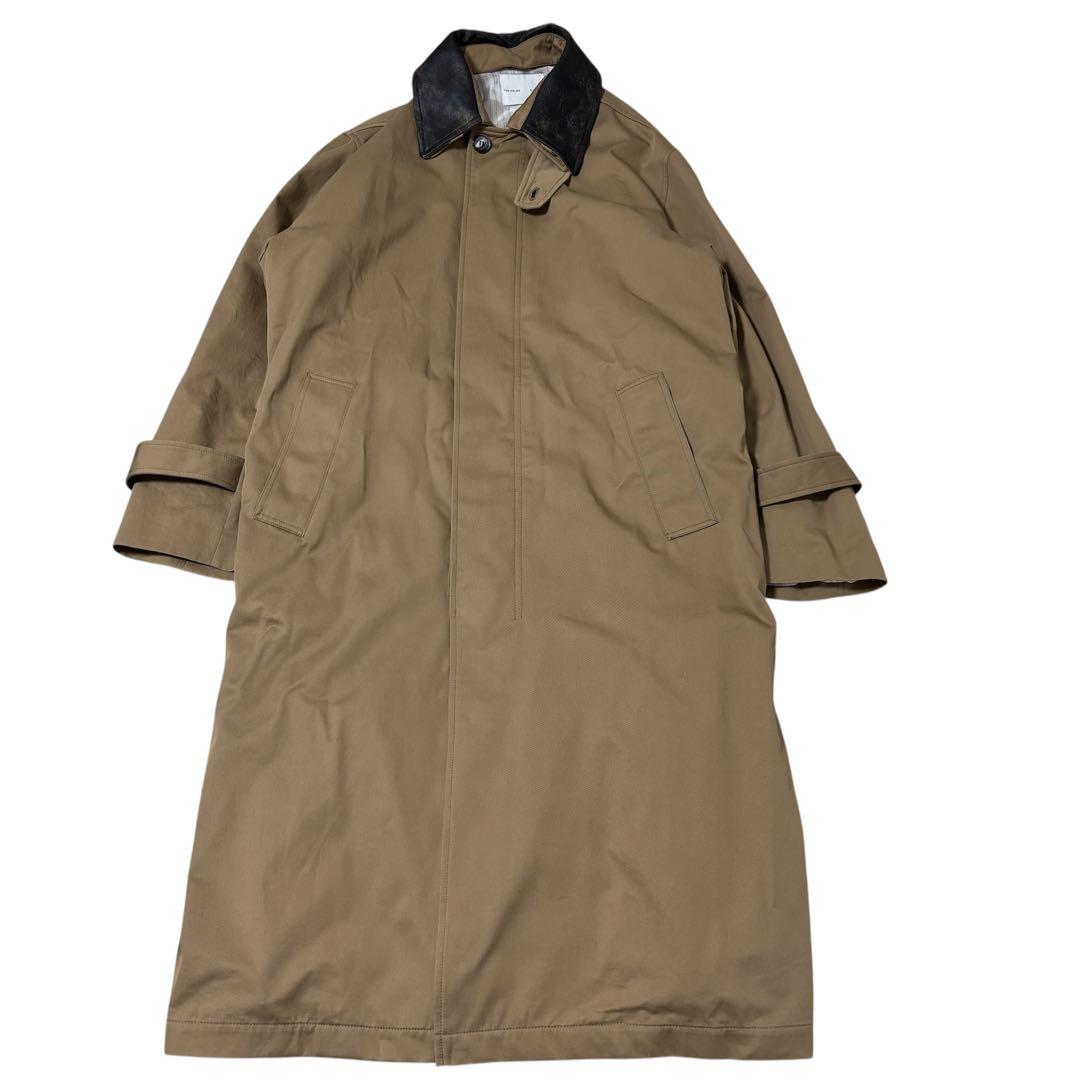 25SS  ATELIER コットンマックスタイルコート ベージュ　ロング