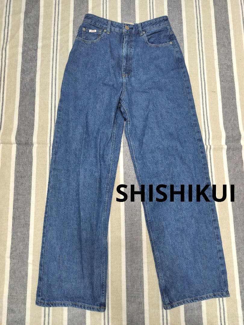SHISHIKUI シシクイ ワイドストレートデニム