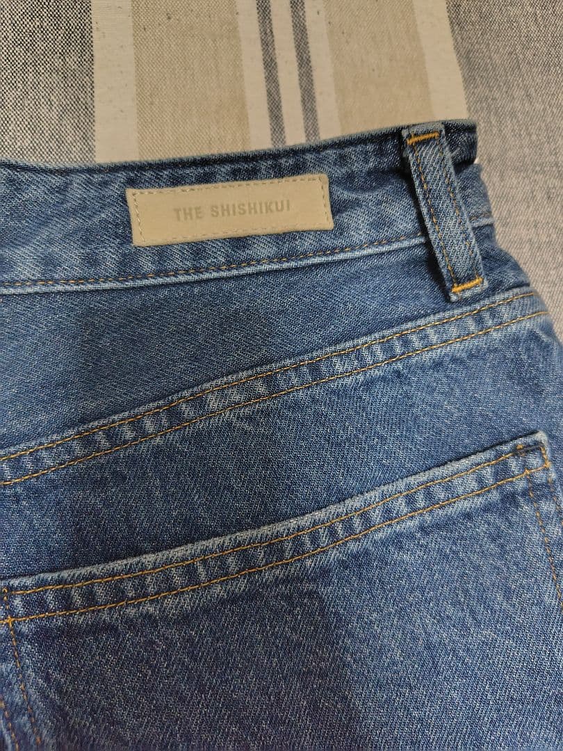 SHISHIKUI シシクイ ワイドストレートデニム