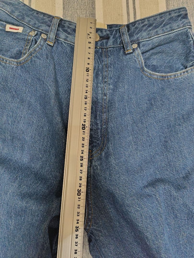 SHISHIKUI シシクイ ワイドストレートデニム