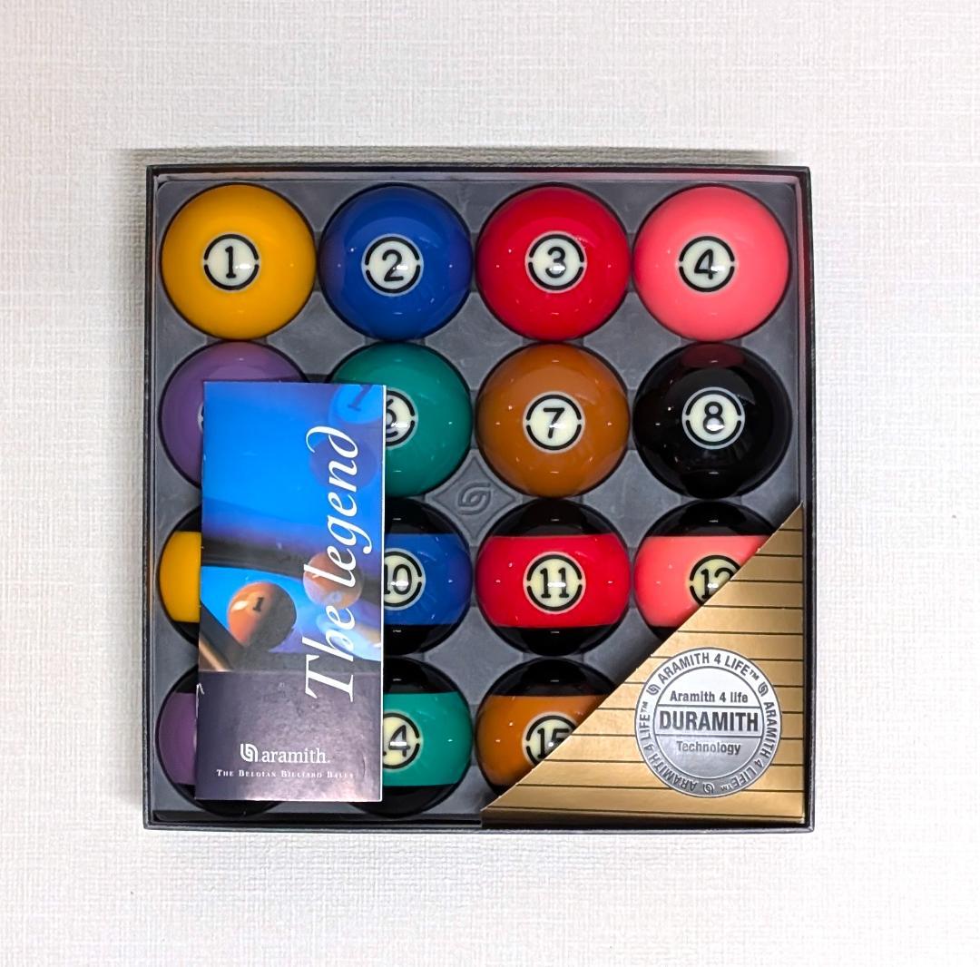 ビリヤード ボール デュラミス ブラック アラミス