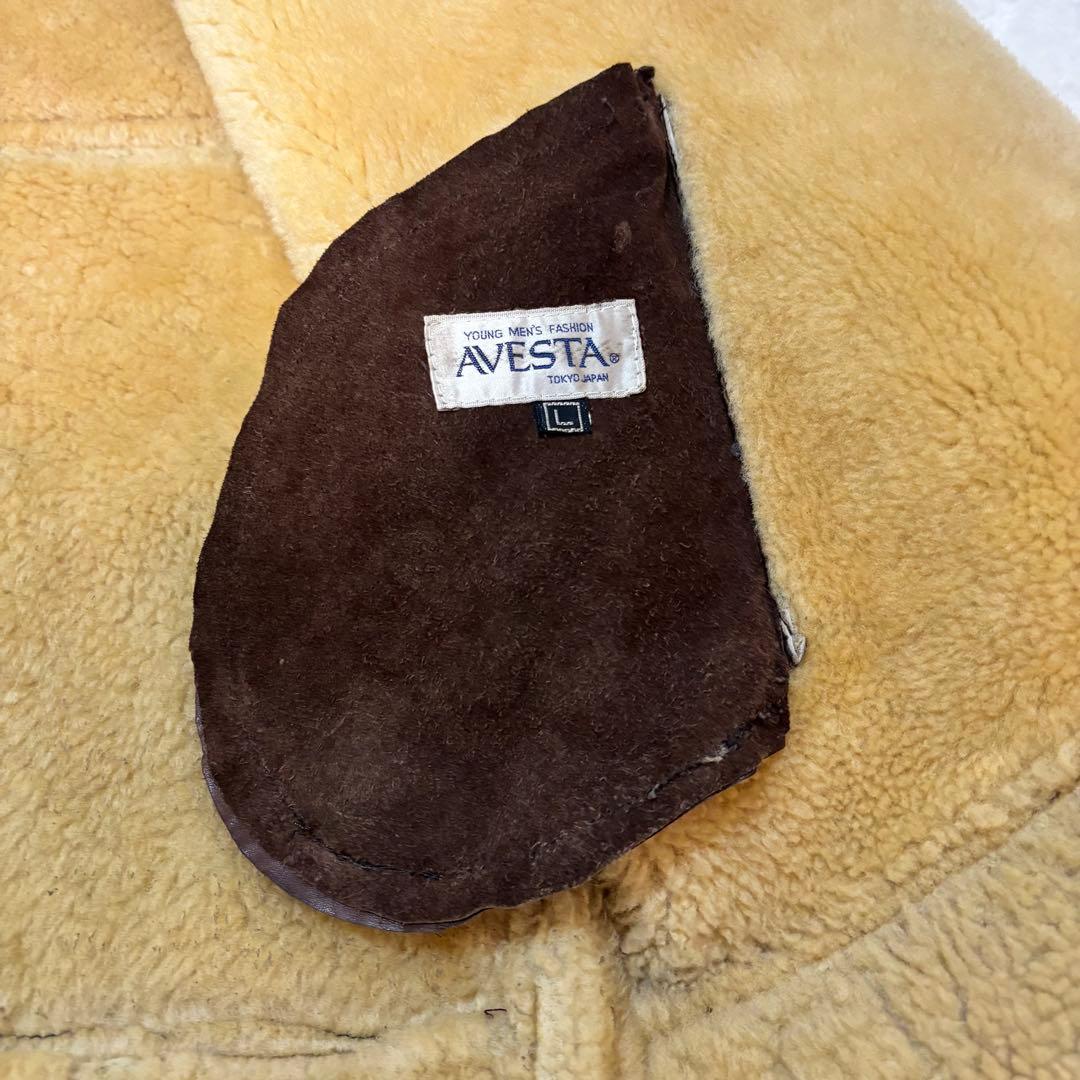 【激レア・美品】B-3 ムートンフライトジャケットL 極厚　短丈　Y2K