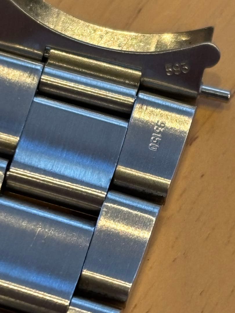 純正 ロレックス ヴィンテージ ブレス 96150 FF593 LT10