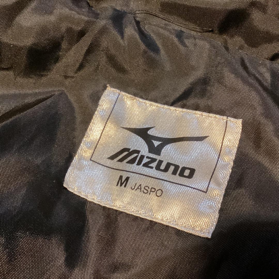 ミズノ　ベンチコート　ダウン80%　肉厚　メンズM　ブラック