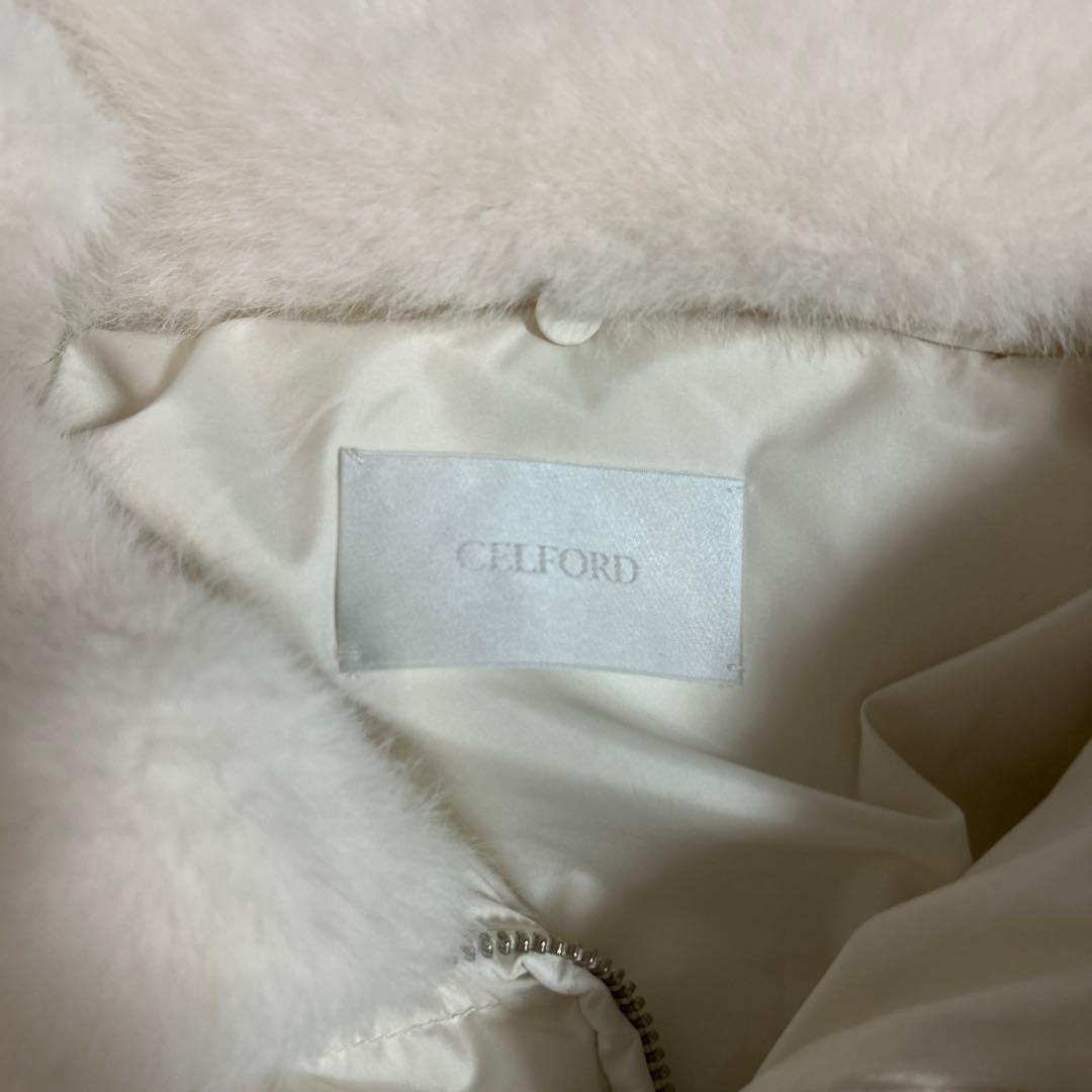 ♡*】様 CELFORD 【撥水加工】ファー襟付きキルティングショートコート I