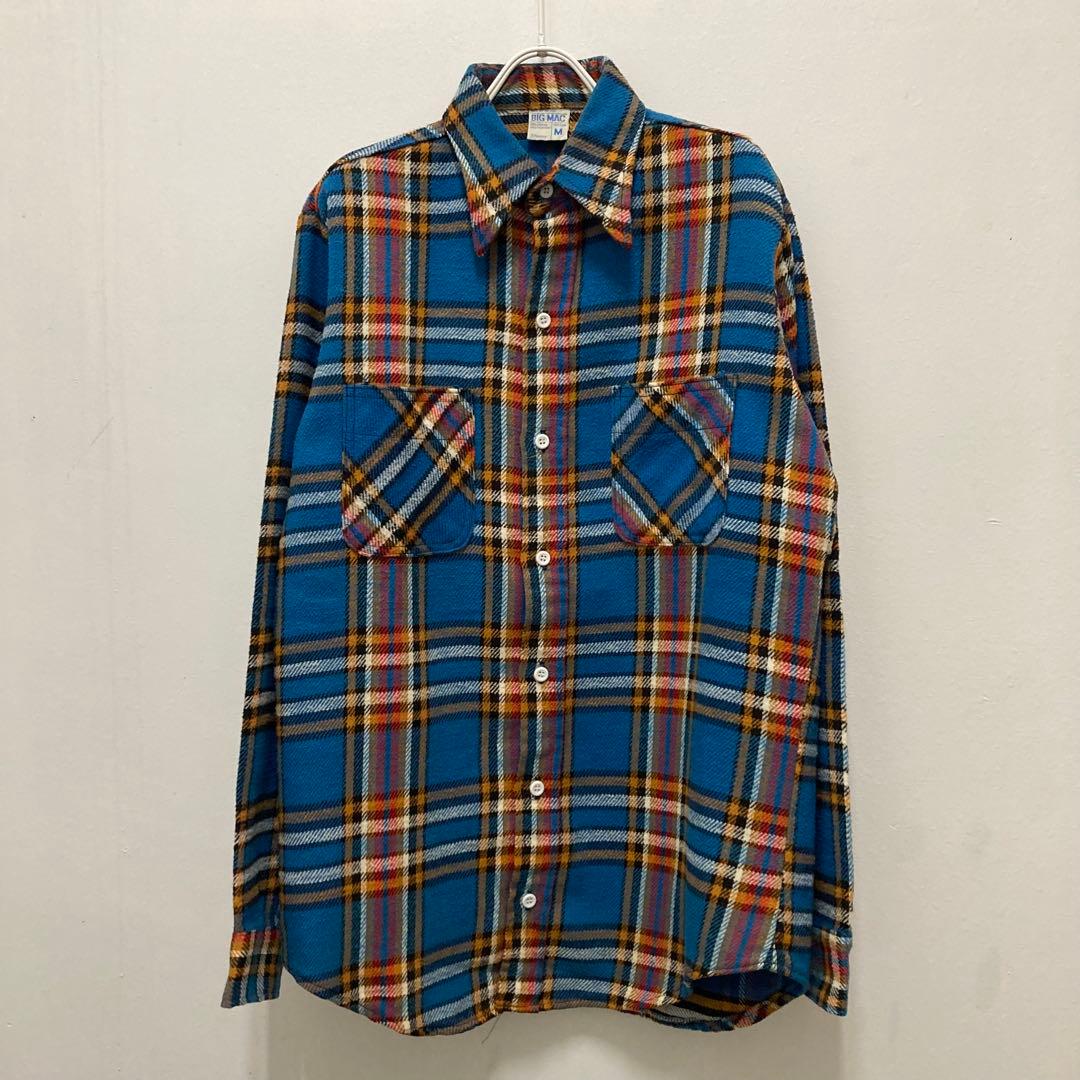 70s BIGMAC ヘビーネルシャツ ビッグマック