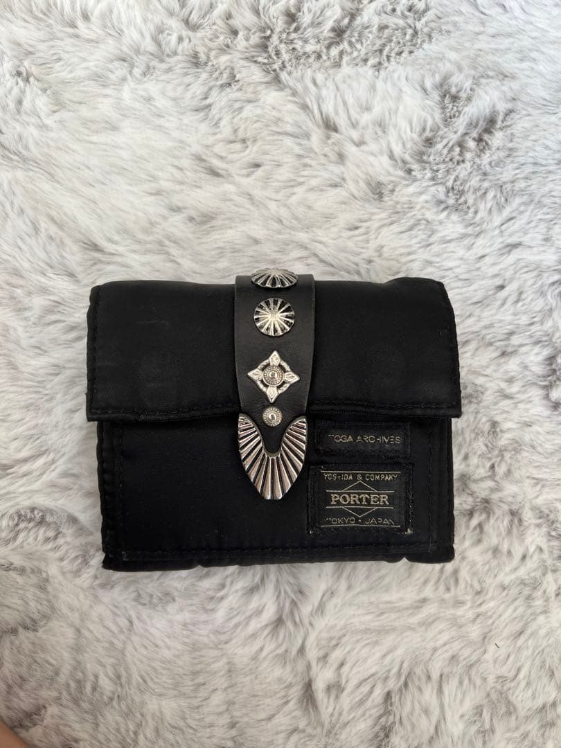 TOGA PORTER トーガ ポーター 財布 ウォレット ブラック