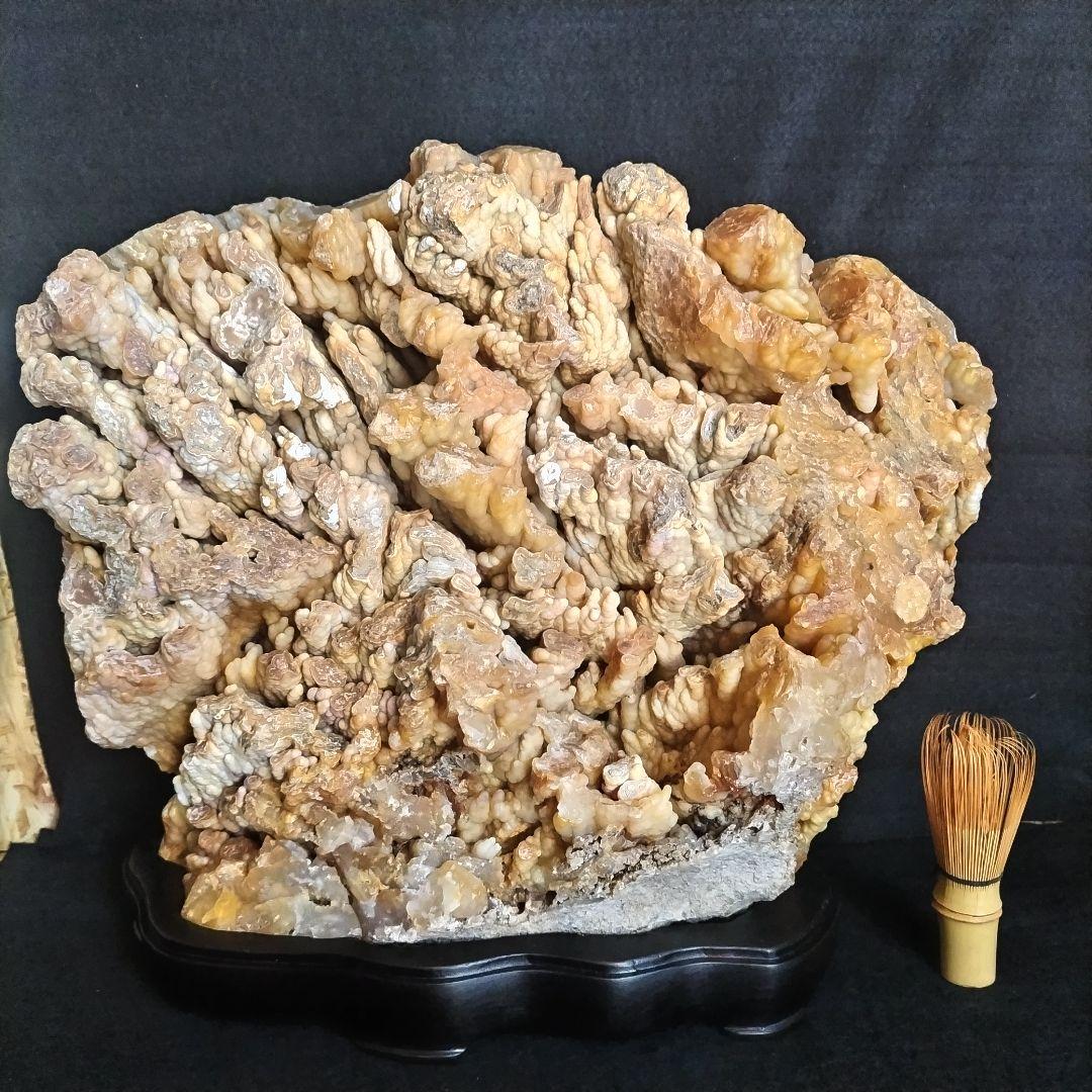 大迫力！枝幸瑪瑙 めのう メノウ（北海道枝幸産）28,4kg 水石 鑑賞石