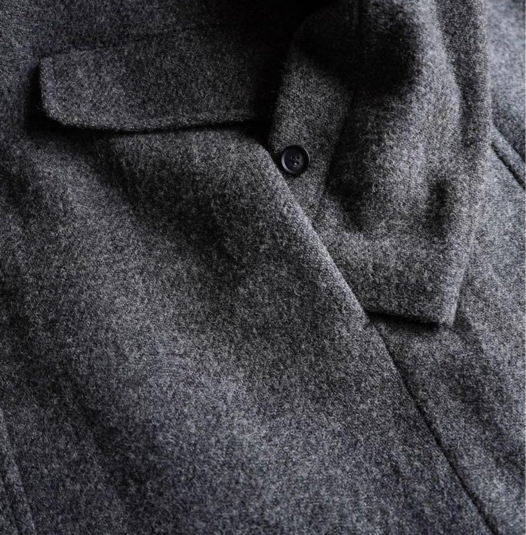 ハリスツイード　HARRIS TWEED ステンカラーコート　美品