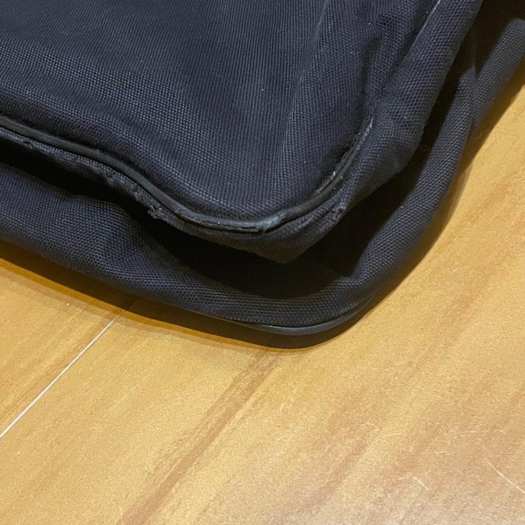 ARTS&CRAFTS ショルダーバッグ レザー キャンバス 重厚感 本革 牛革