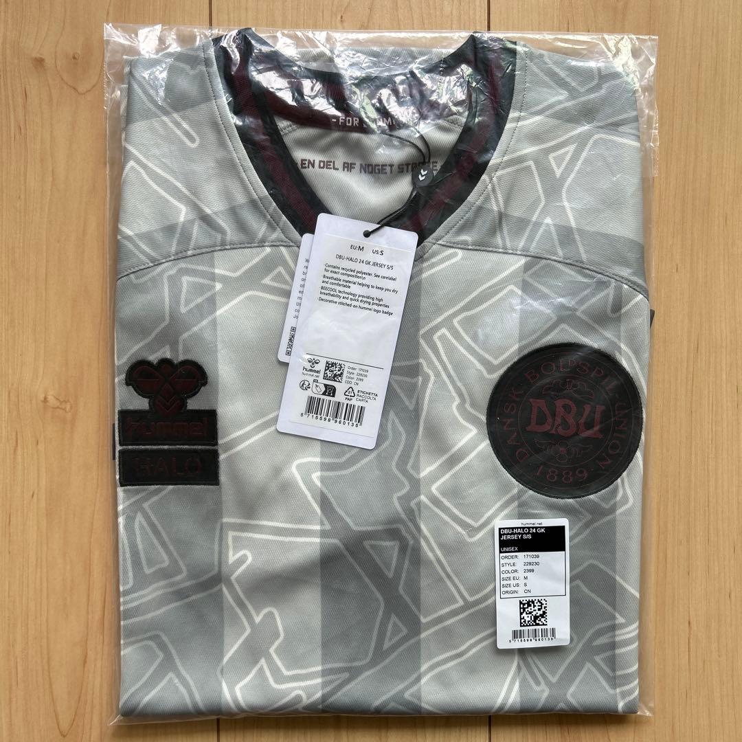 正規品新品☆ヒュンメル×ハロ2024デンマーク代表ゴールキーパーユニフォームM