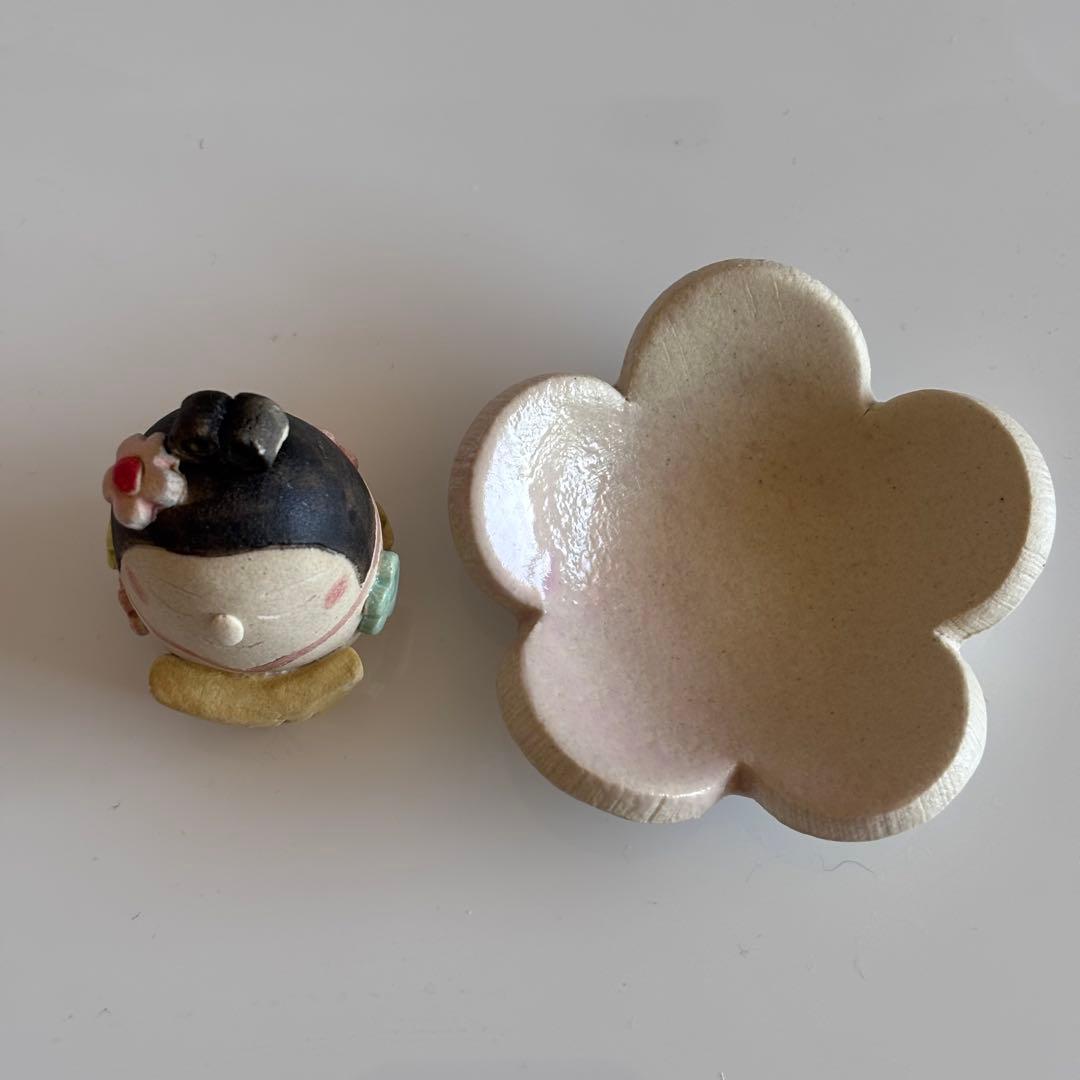 岡崎順子さん 雛人形 陶器