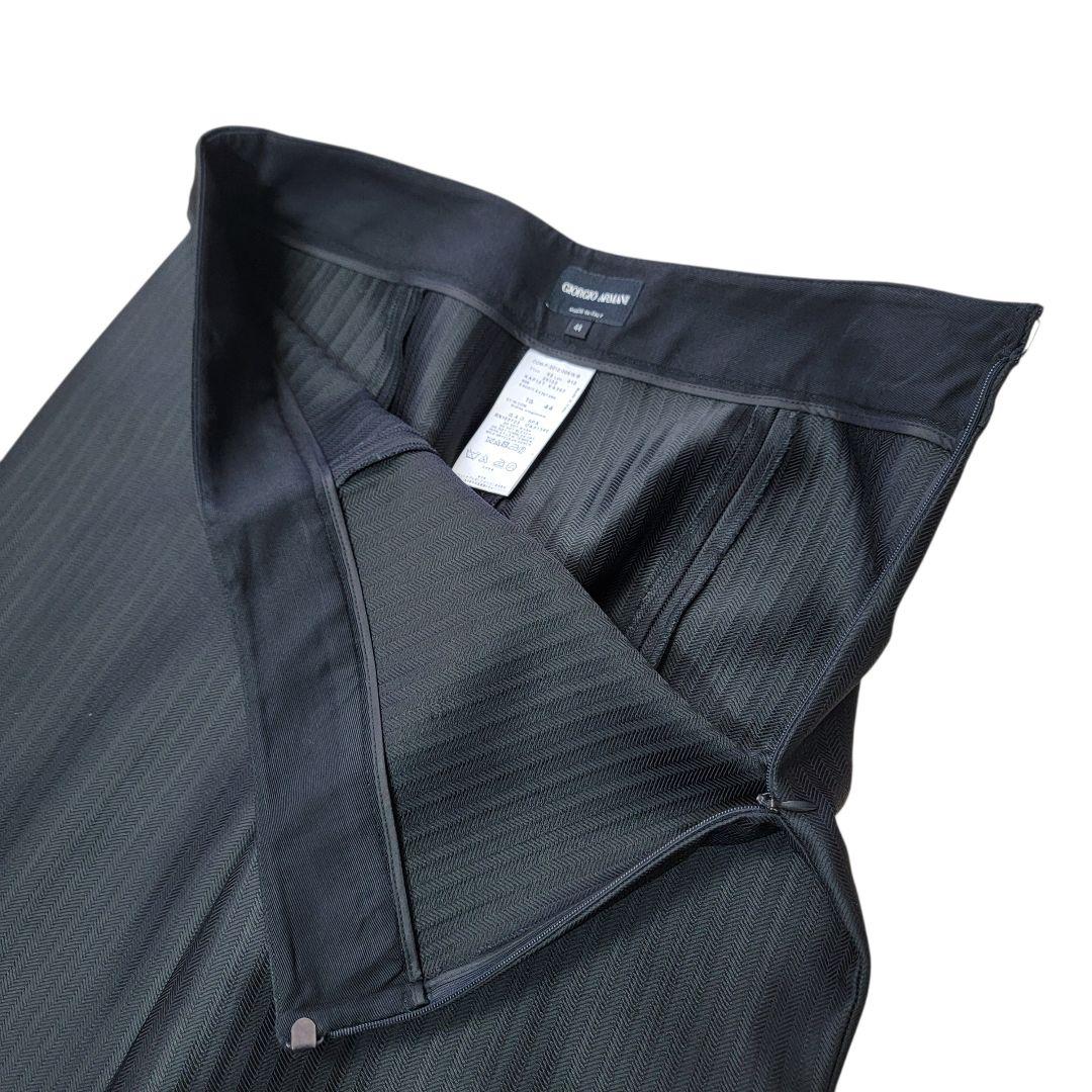 イタリア製 ジョルジオアルマーニ ダブル スーツ セットアップ 44 XL