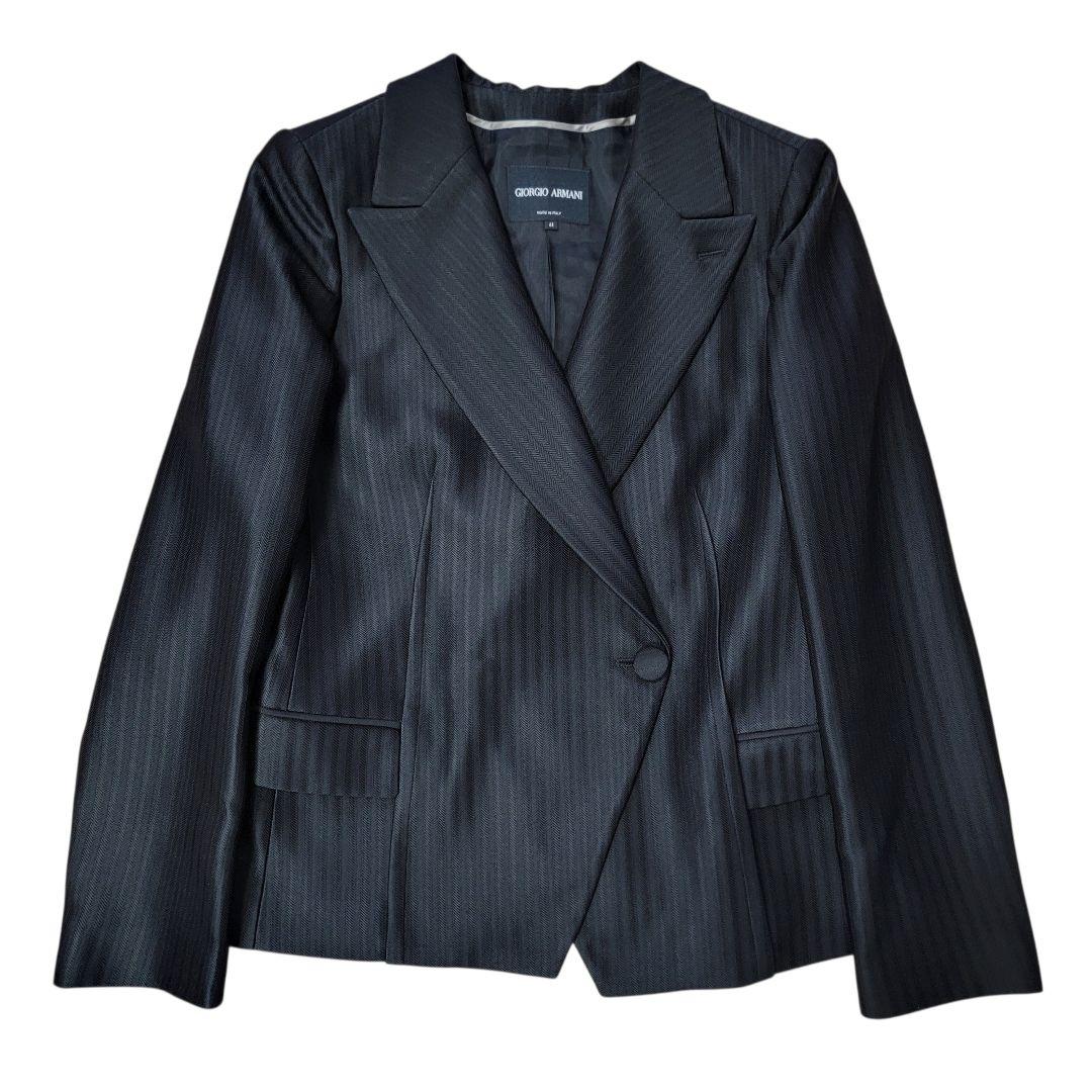 イタリア製 ジョルジオアルマーニ ダブル スーツ セットアップ 44 XL