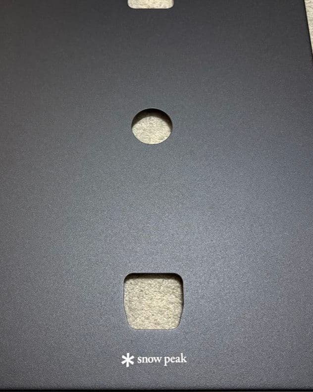 フラットバーナー専用 リッドトレー ブラック 1枚  お詫びの品 ①