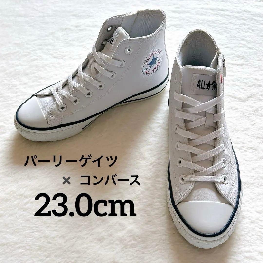 希少　パーリーゲイツ×コンバース　コラボ ゴルフシューズ スニーカー