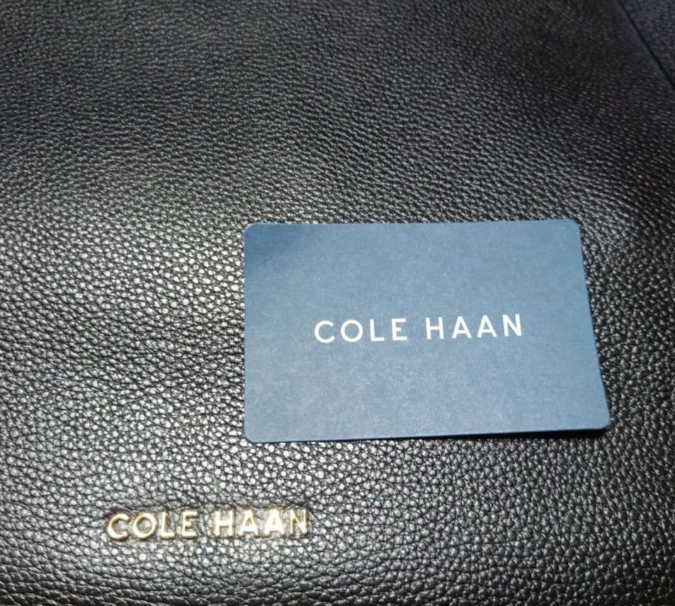 本日までお値下げ【未使用】コールハーン 黒 3weyバックパック A4もO.K.