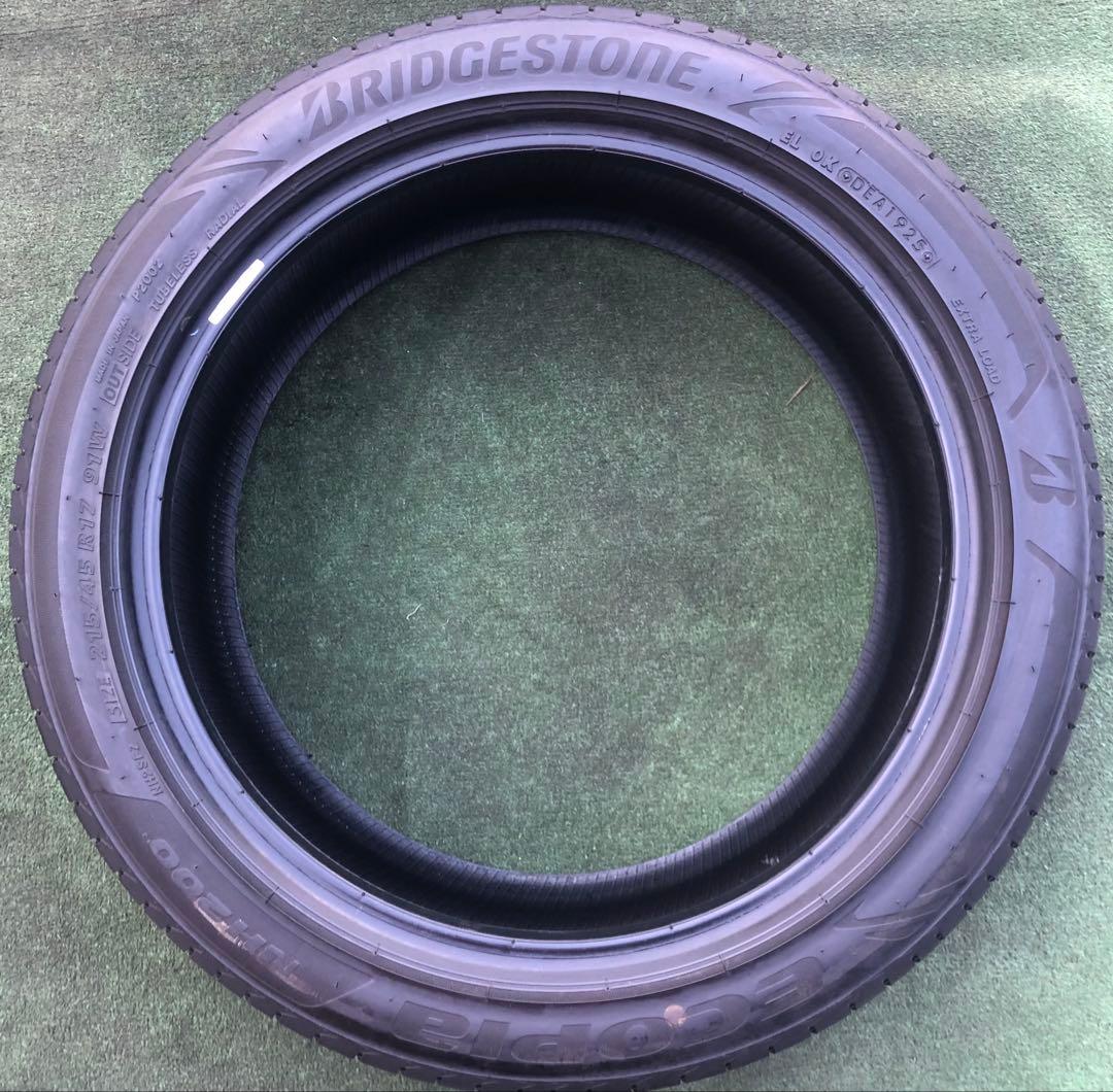 215/45 R17 BRIDGESTONE ラジアルタイヤ2025年