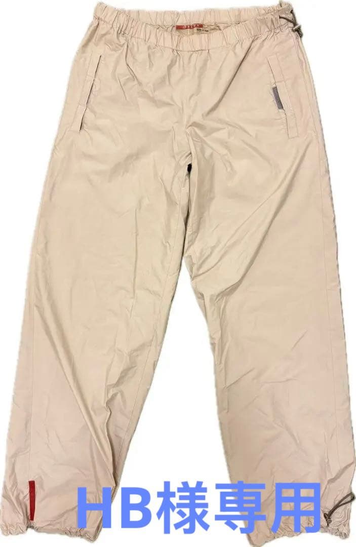 値下げ極美品PRADA スポーツナイロンパンツ メンズ 50希少サイズ