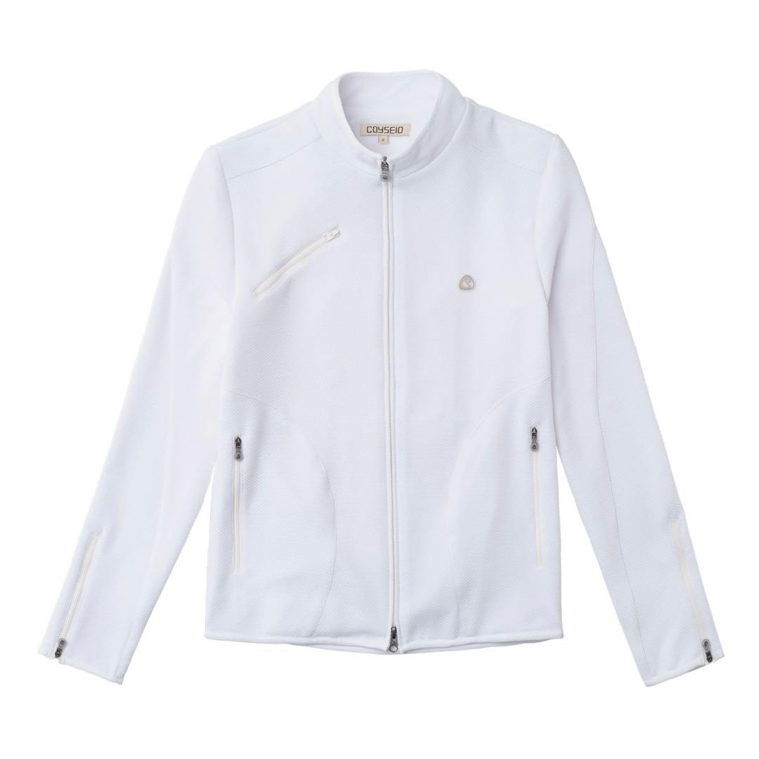 トップス coyseio BIKE MESH JACKET WHITE