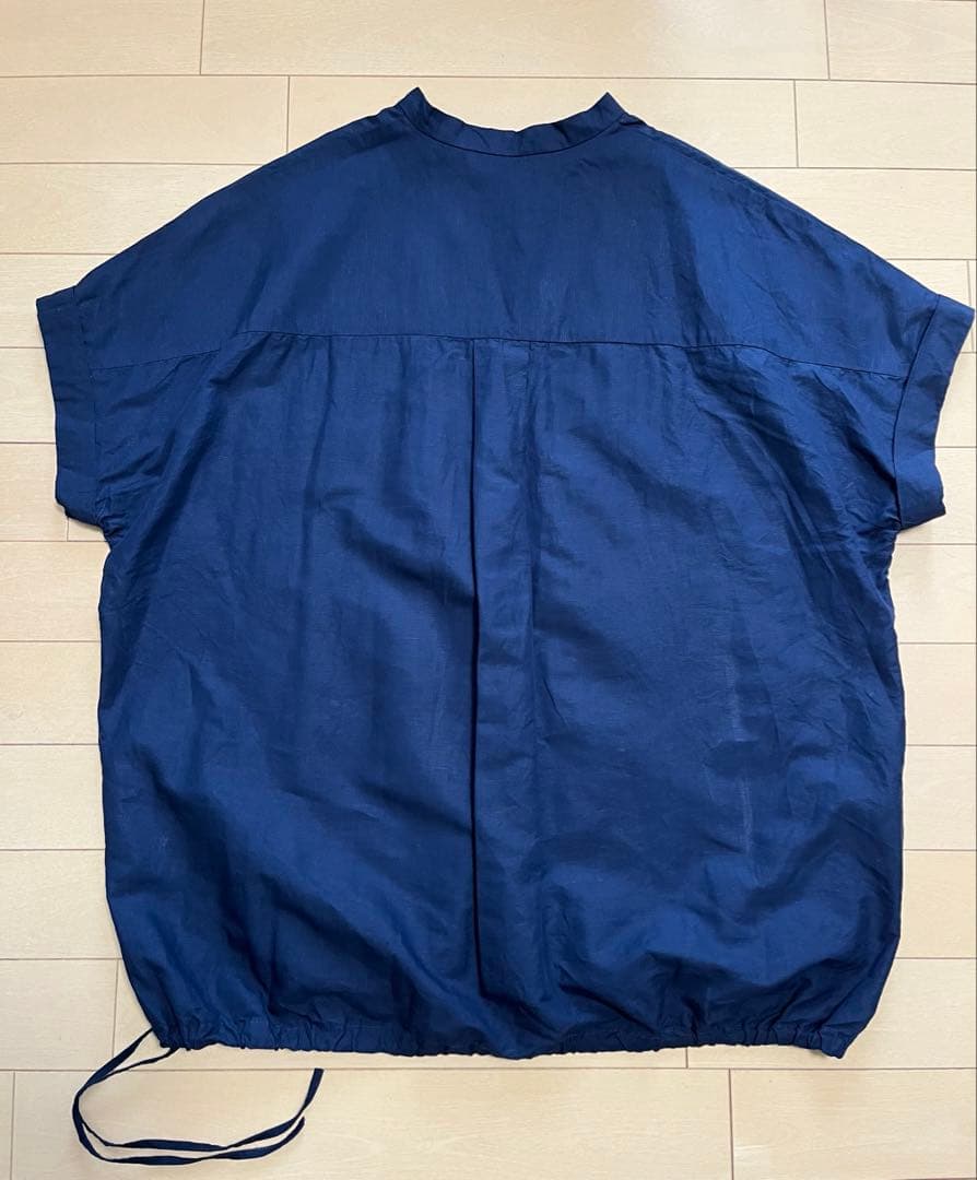 新品／JOURNAL STANDARD　リネン混フレンチスリーブスキッパーシャツ