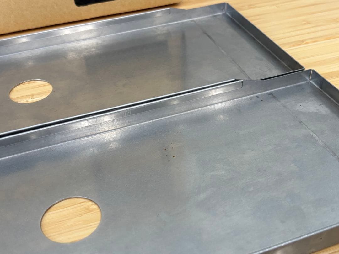 【中古】スノーピーク CK-025 ステンボックス ハーフユニット 2セット