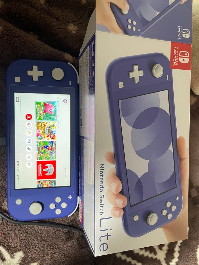 Nintendo Switch Lite パープル 本体　箱付き
