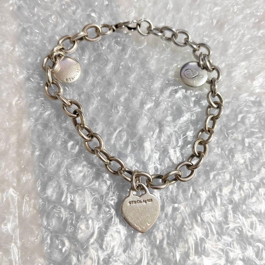 TIFFANY&Co. ティファニー ハートタグ ブレスレット シルバー