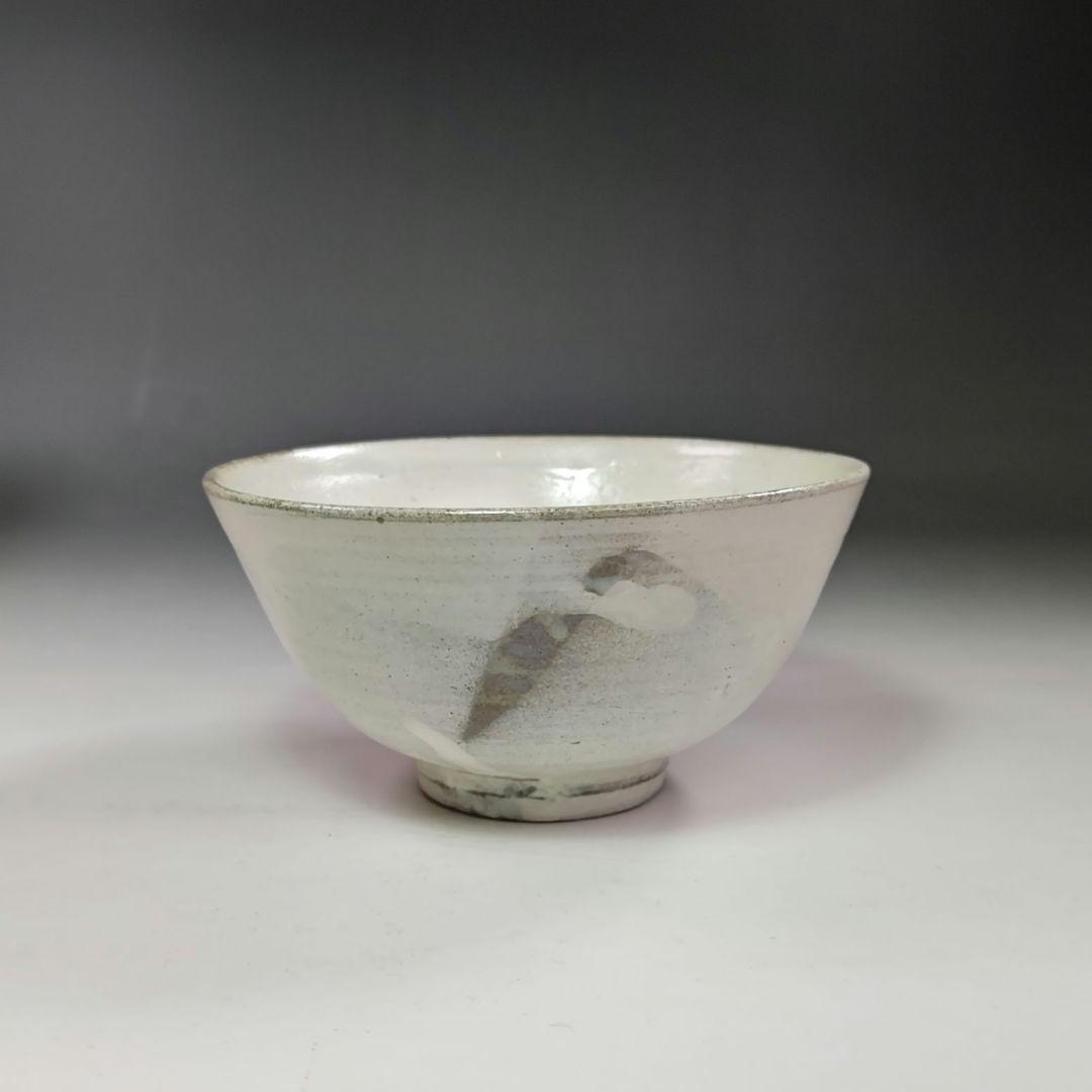 イ725 茶碗『而妙斎　極箱　銘　松風』『新高麗　粉引　千漢鳳作　茶碗』茶道具