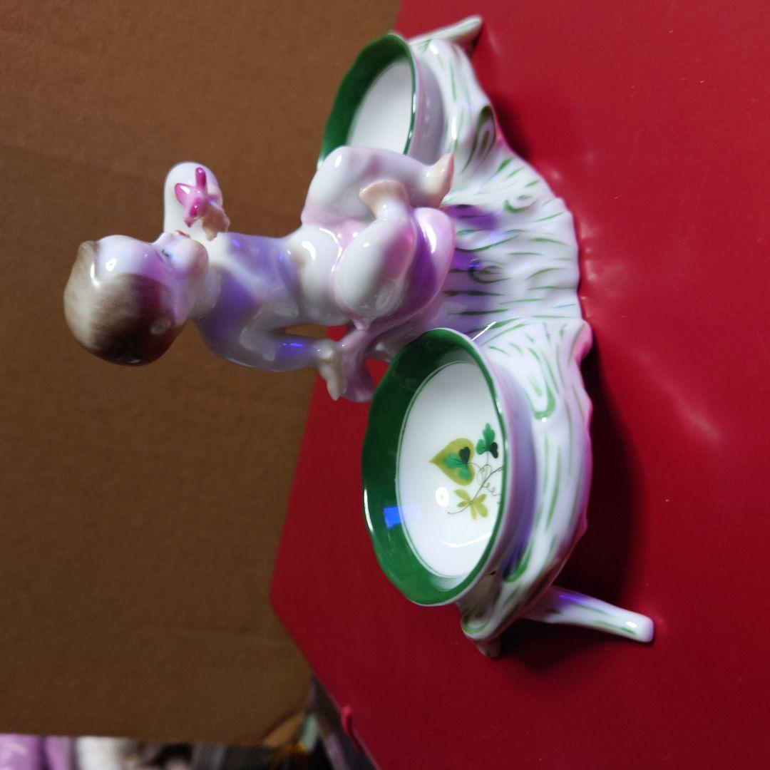 ヘレンド　ウィーンの薔薇 ミニ ジャム入れ