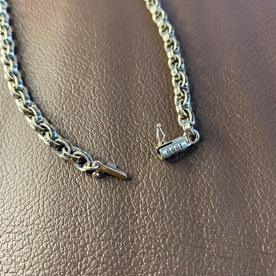 フレアペンダントwithベイル　ペーパーチェーン50cm