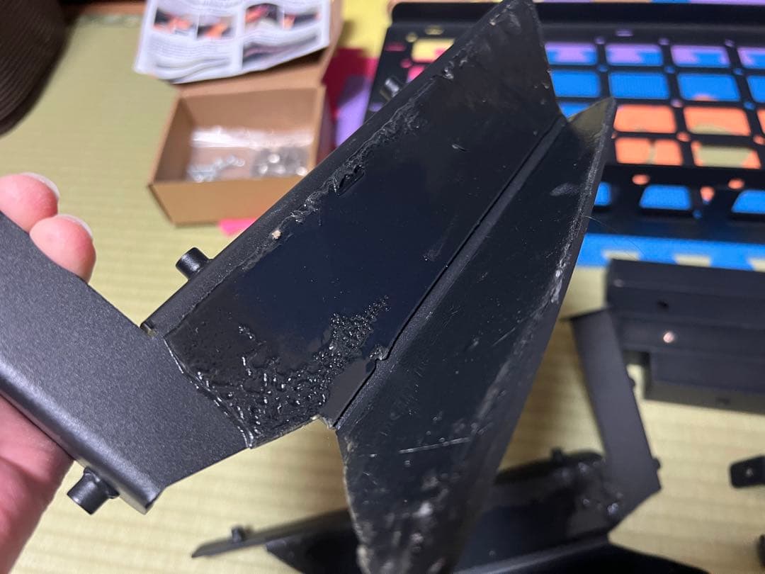 RAV4 50系 リアオーガナイザー アルミラック　ジョリーロジャーズ