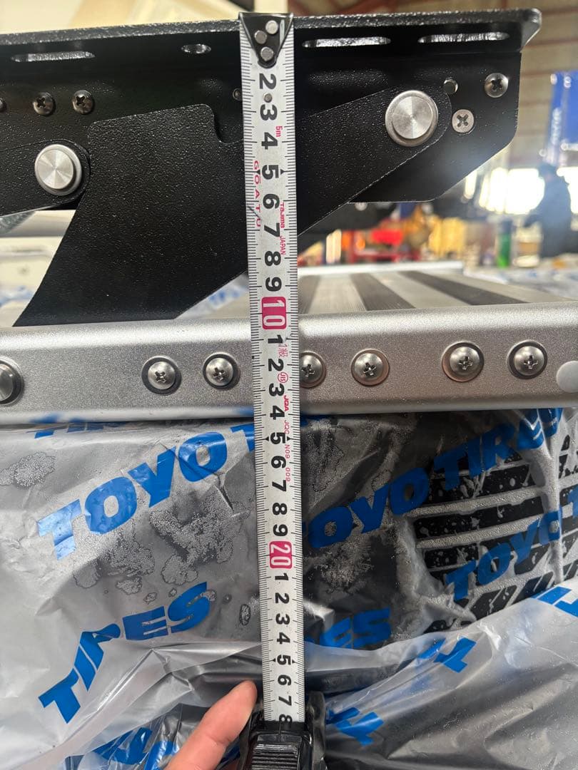 アルミ製 折りたたみステップ キャンピングカー用