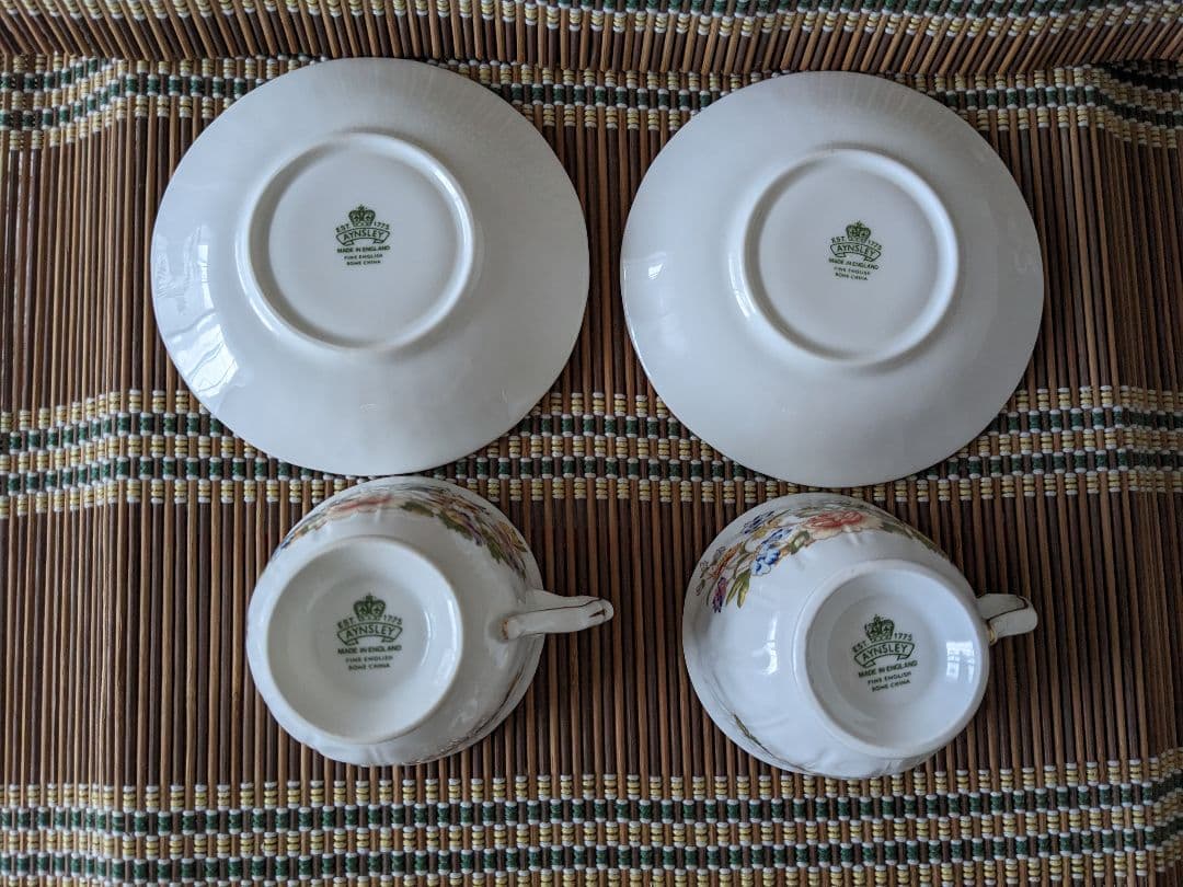 エインズレイ★カップ＆ソーサー、小鉢