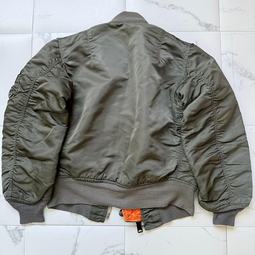 80s 初期 USA製 ALPHA MA-1 IDEAL フライトジャケット