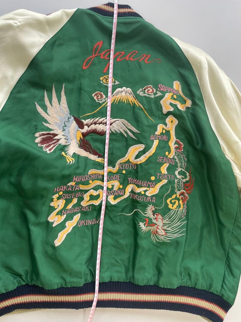 東洋 スカジャン Lサイズ 67th FTR-BOMB SQUAD