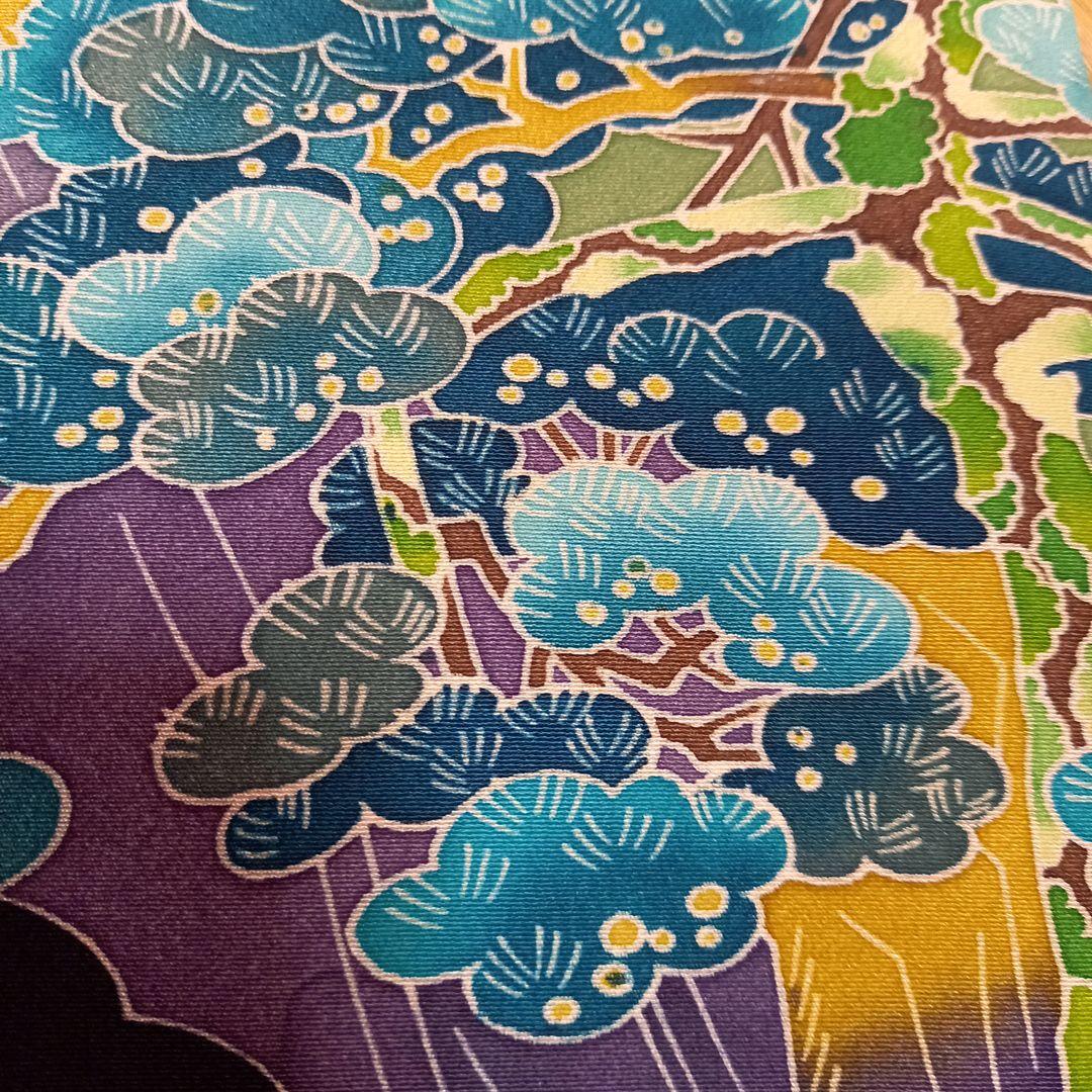 ドール　市松人形18号　正絹　着物　黒留袖　加賀友禅　大きな子　ビスク　床飾り