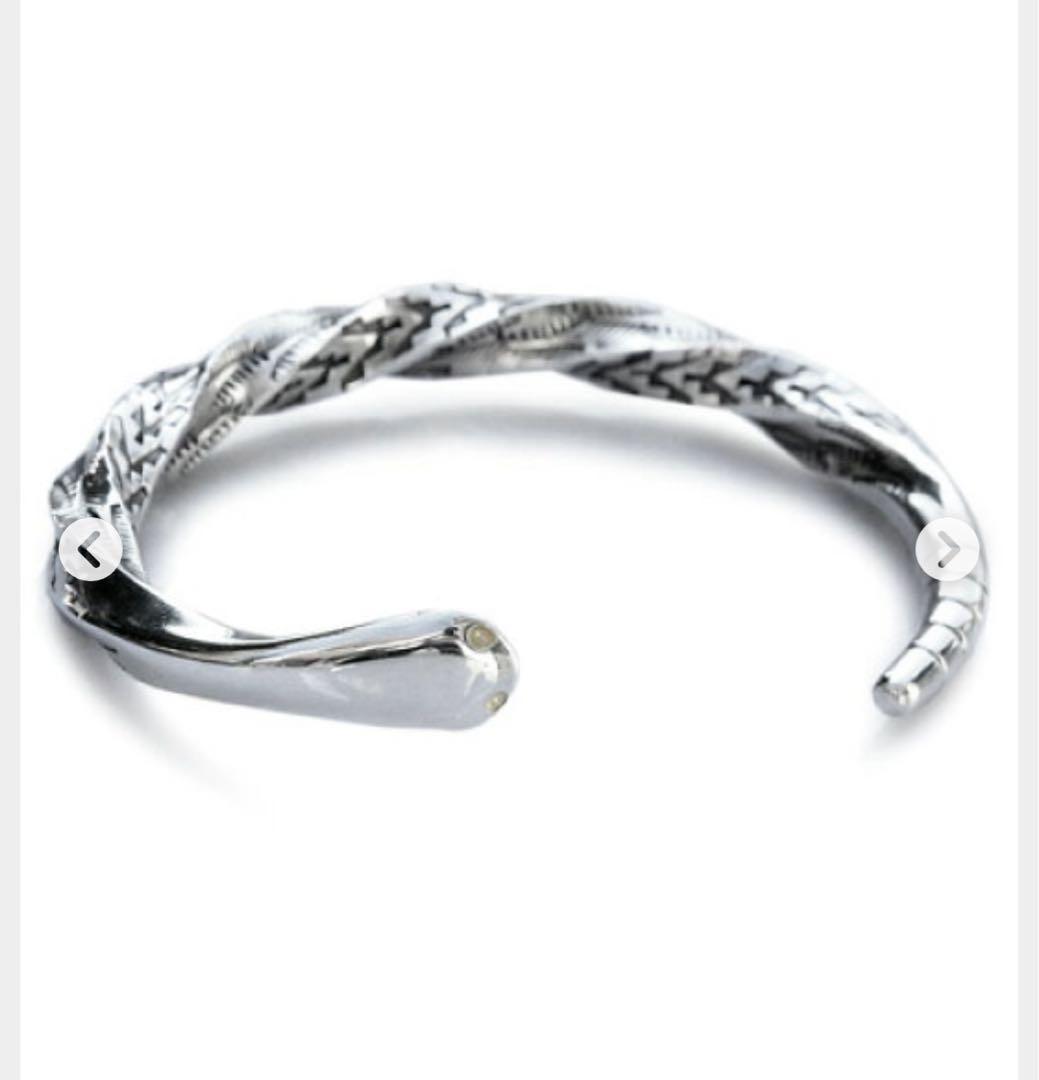 TSUNAIHAIYA スネークバングル　シルバー