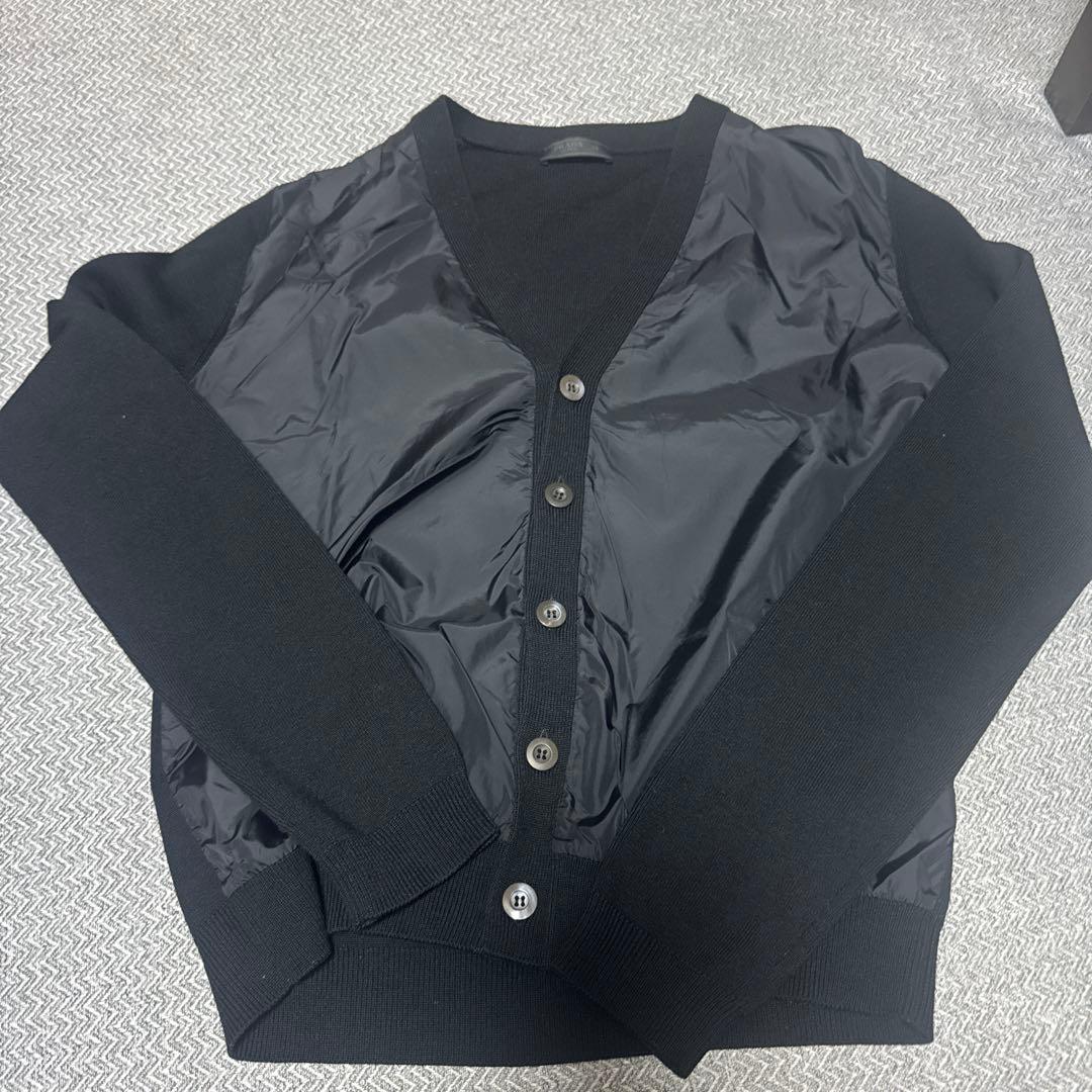 PRADA ブラック カーディガン 46