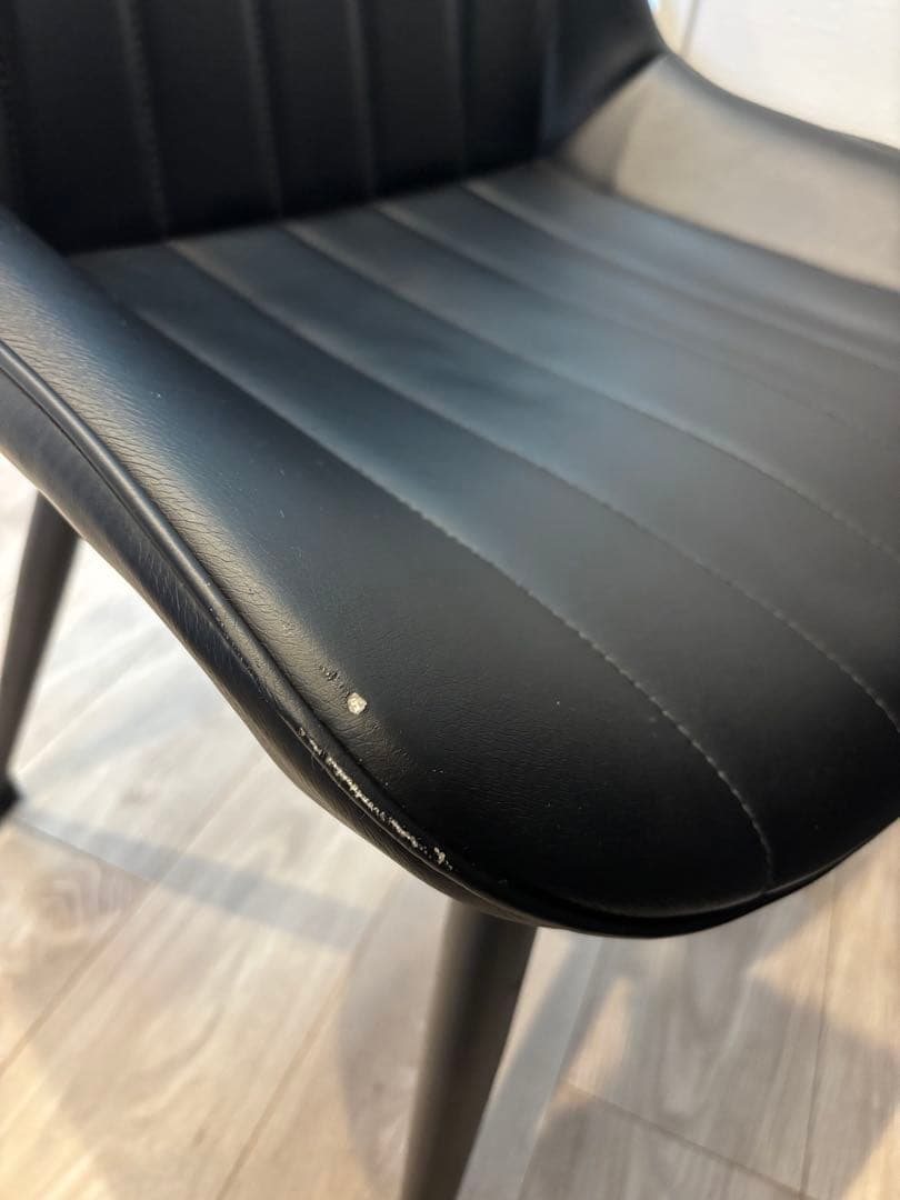 150cm セラミックテーブル モダンデザイン　椅子セット