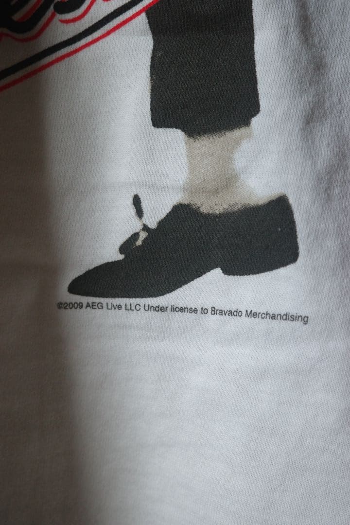 2009年　オフィシャル　マイケルジャクソン　Tシャツ