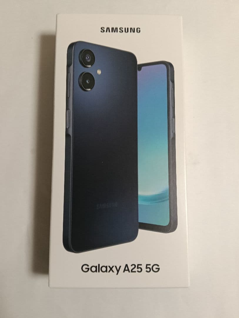【新品・未使用】Samsung Galaxy A25 5G 本体 ブラック