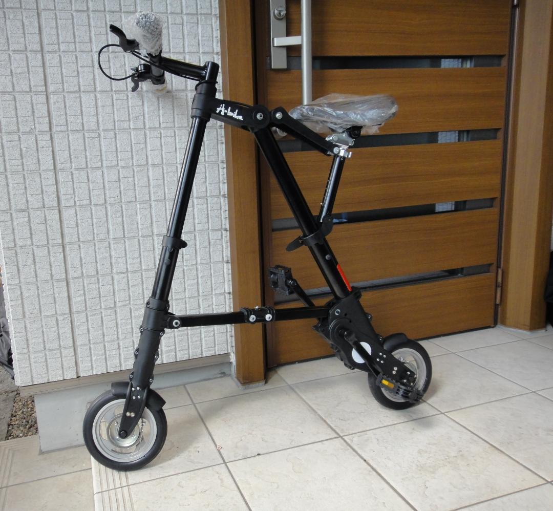 A型自転車 折りたたみ自転車 車載用 旅行 アウトドア 8インチタイヤ
