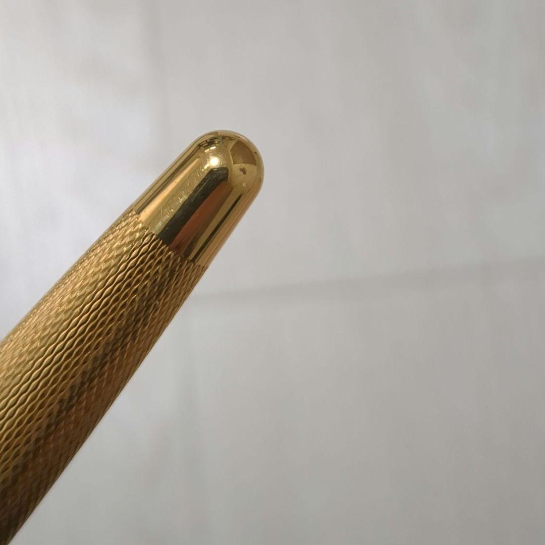 A.DUNHILL ダンヒル 万年筆 AD2000 ゴールドプレート バーレイM