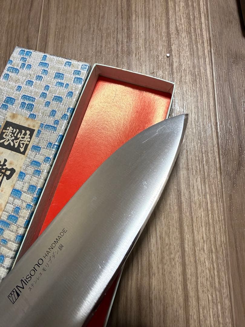 ミソノ　洋出刃包丁　刃渡り17cm