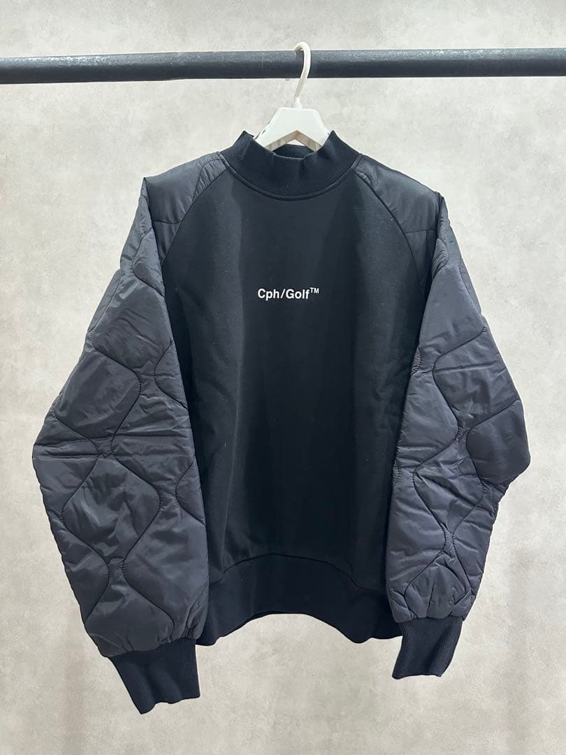 キャプテンズヘルムゴルフ　キルティング　L 黒　Cph Golf