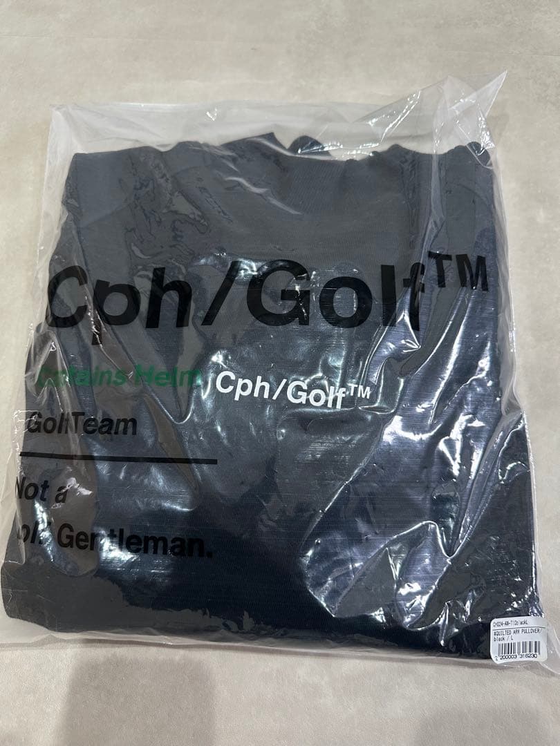 キャプテンズヘルムゴルフ　キルティング　L 黒　Cph Golf