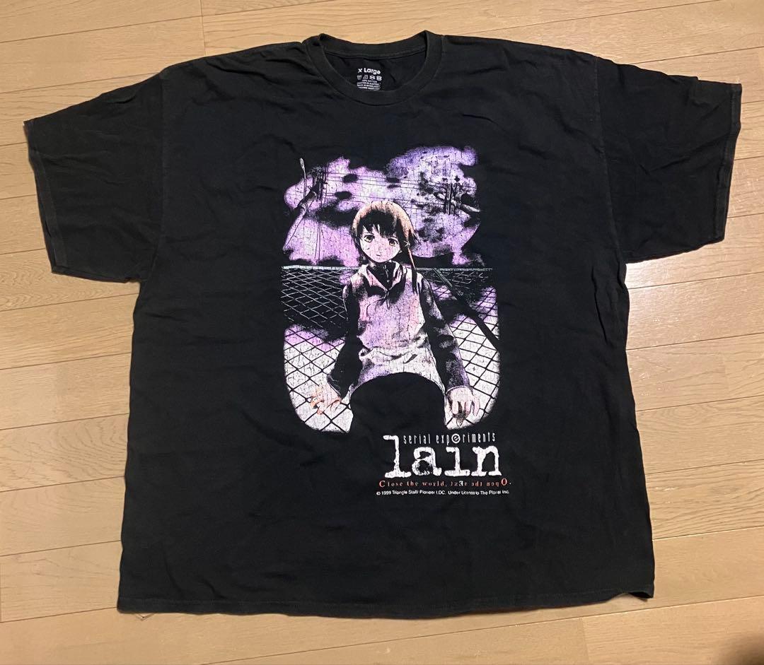 レインserial experiments lain Tシャツ
