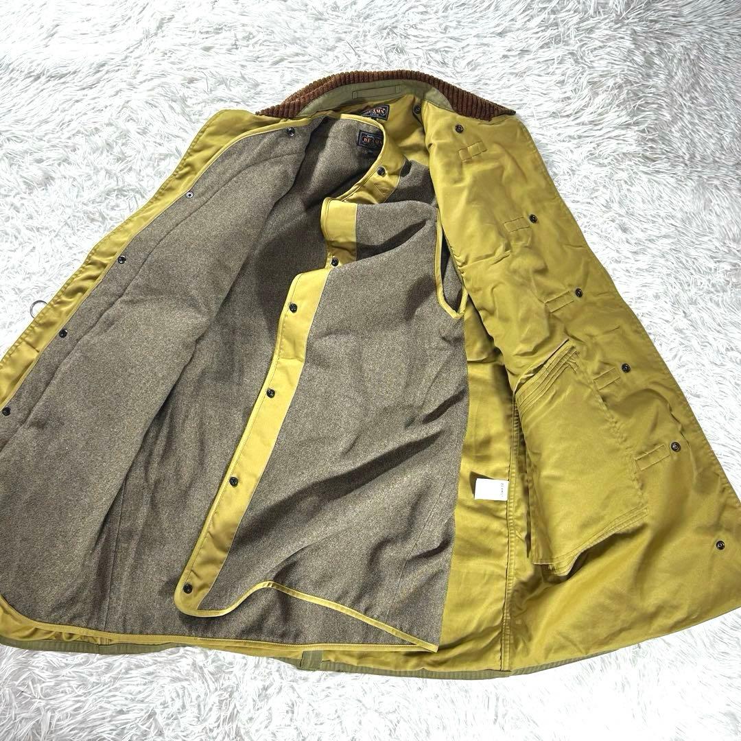 未使用級✨BEAMSPLUS ファイヤーマンコート　コマツ　プリマロフト　L